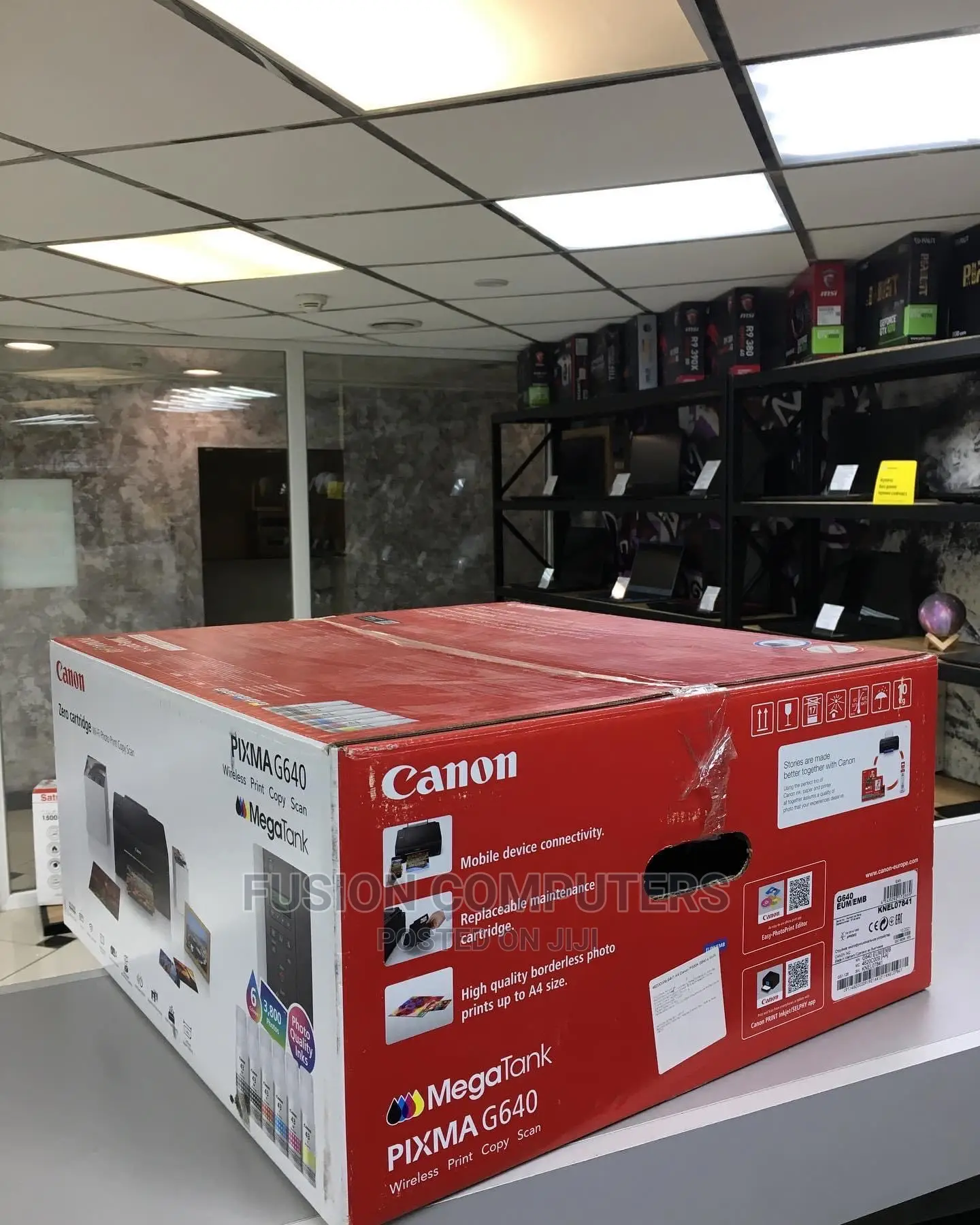 Canon PIXMA G640 Wireless Megatank Inkjet Photo Printer A4