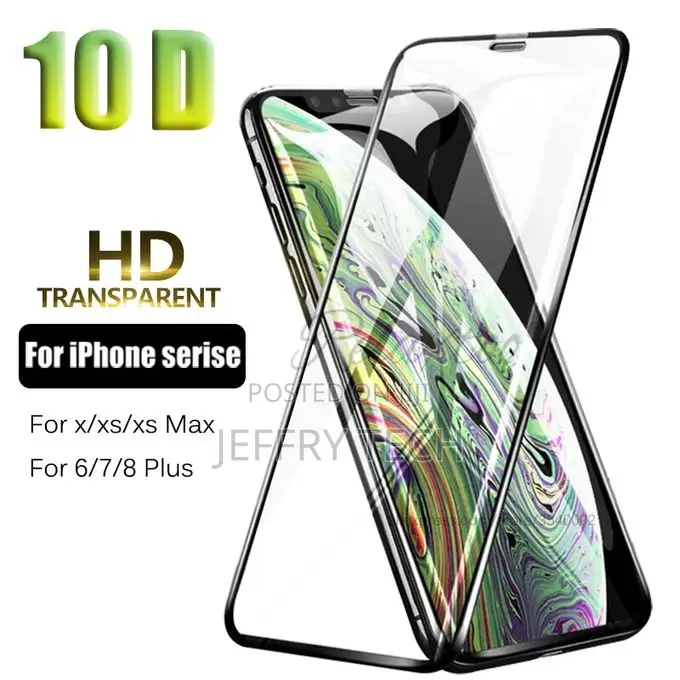 10d Full Glue Tempered Glass for iPhone X Xs Max Xr Screen