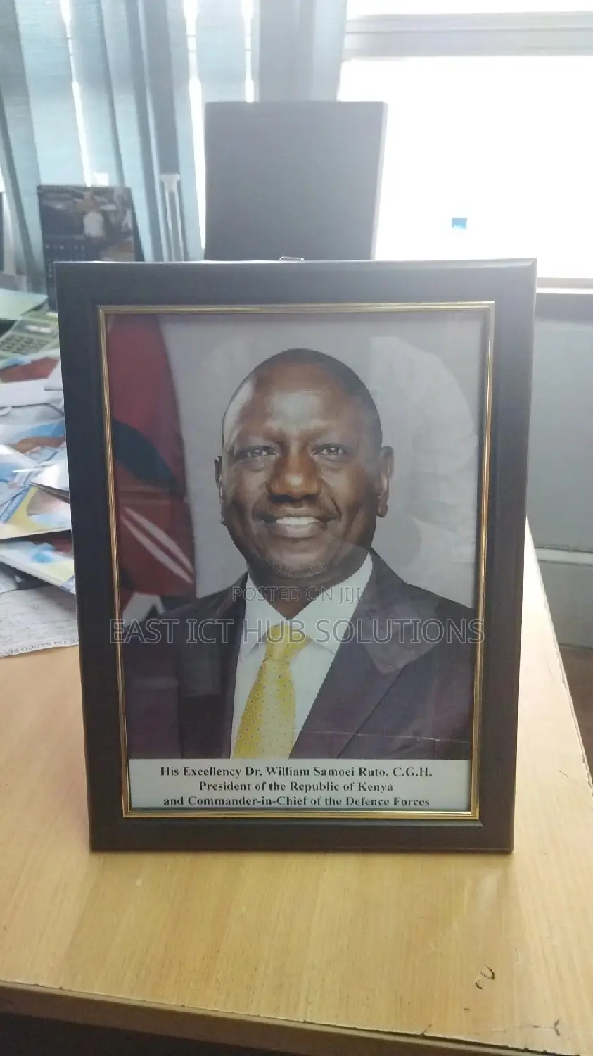 New Kenya President Portrait in A3 Size