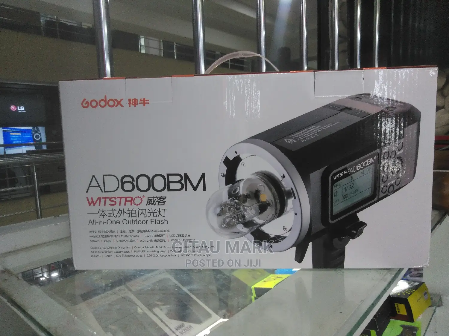 Godox Ad600bm Witstro Manual All-in-One Outdoor Flash
