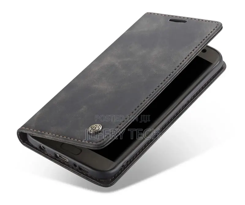 Caseme Samsung Galaxy S7 Edge Anti-Fall Retro Leather Wallet