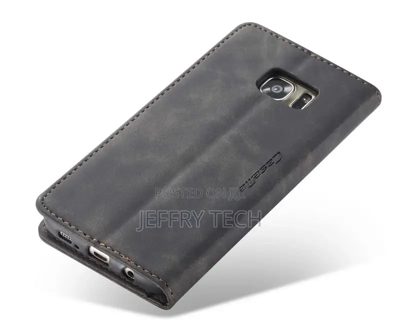 Caseme Samsung Galaxy S7 Edge Anti-Fall Retro Leather Wallet