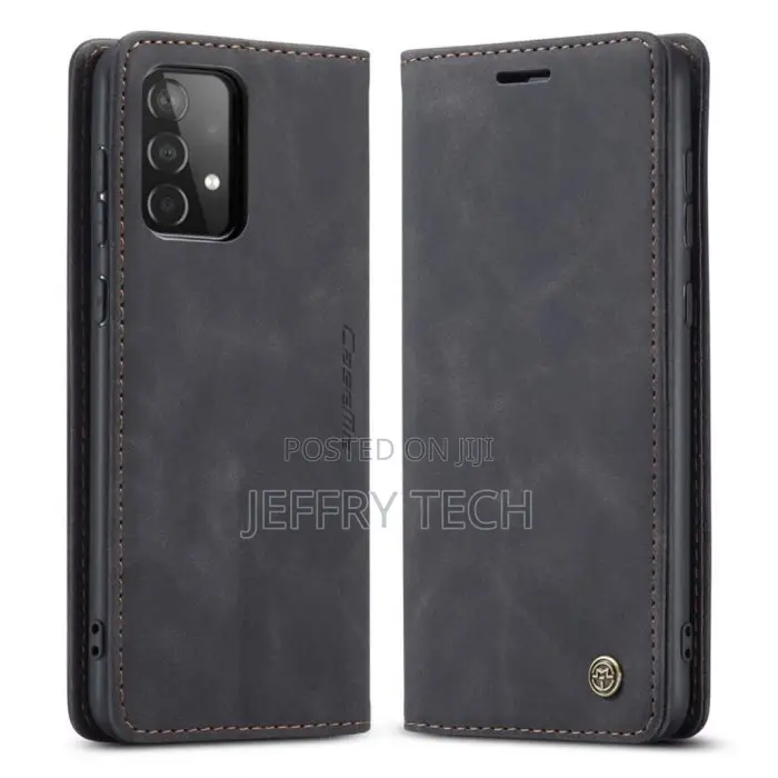 Caseme Samsung Galaxy A52 5G Vintage Case - Black