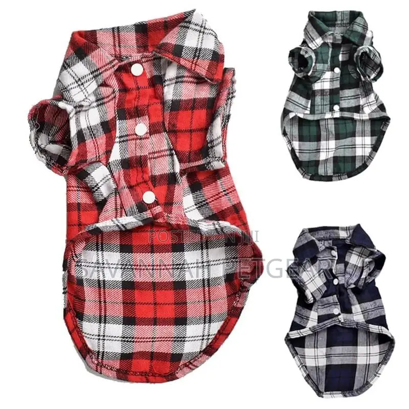Spring Pet Clothes Shirt for Cats Dogs