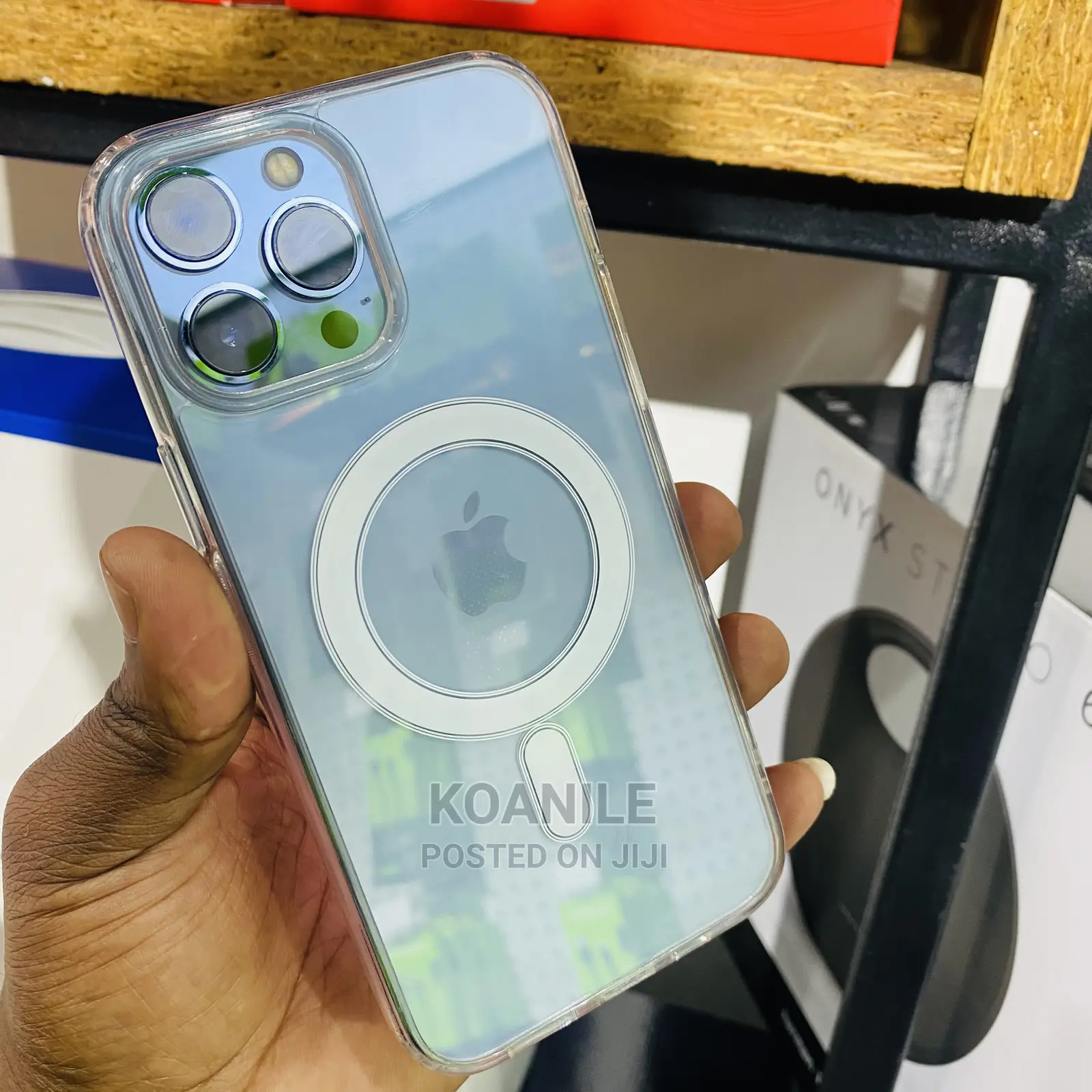iPhone 13 Promax Magsafe Magnetic Case Clear