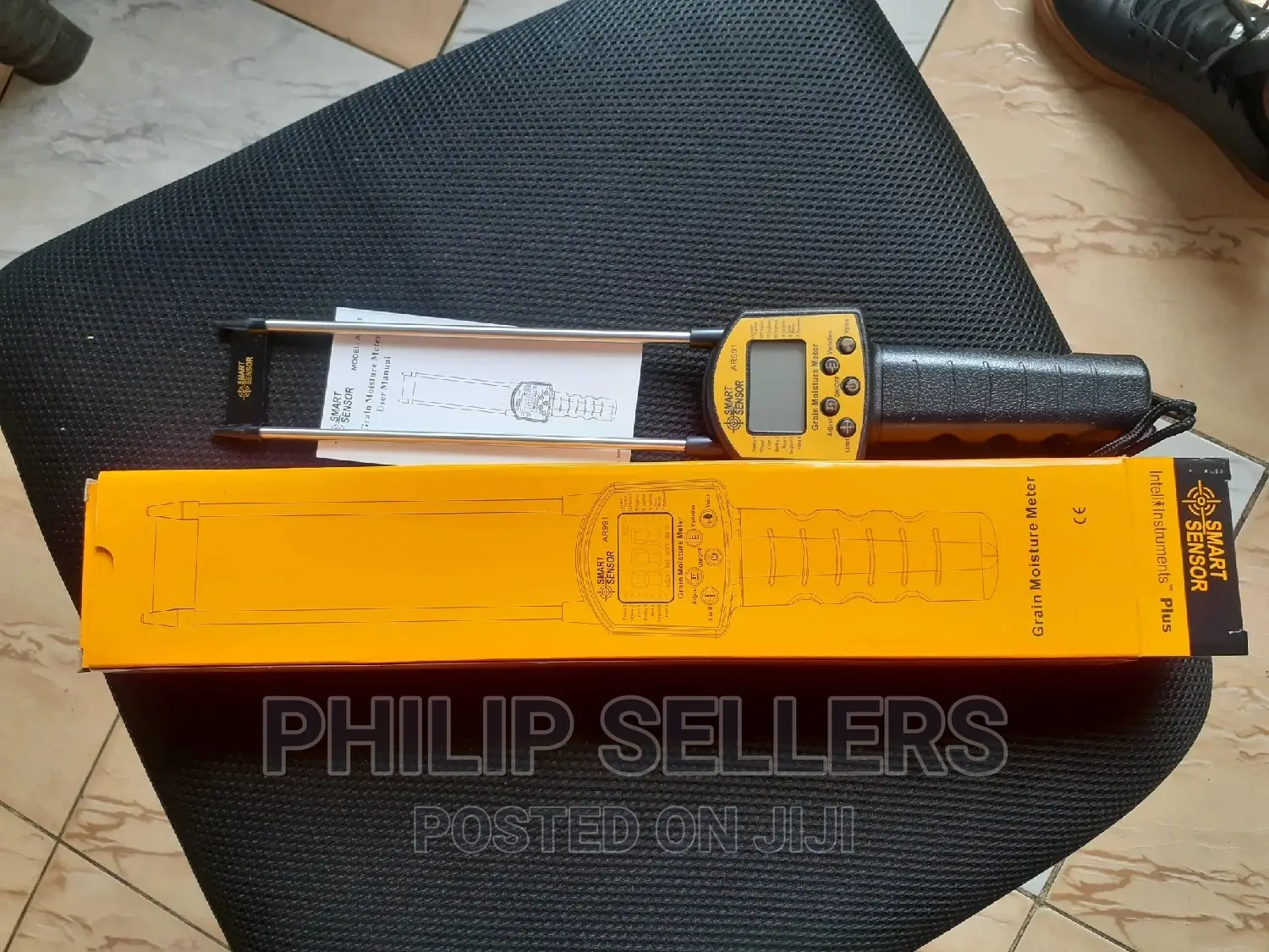 SMART SENSOR Handheld LCD Digital Grain Moisture Meter Hygro