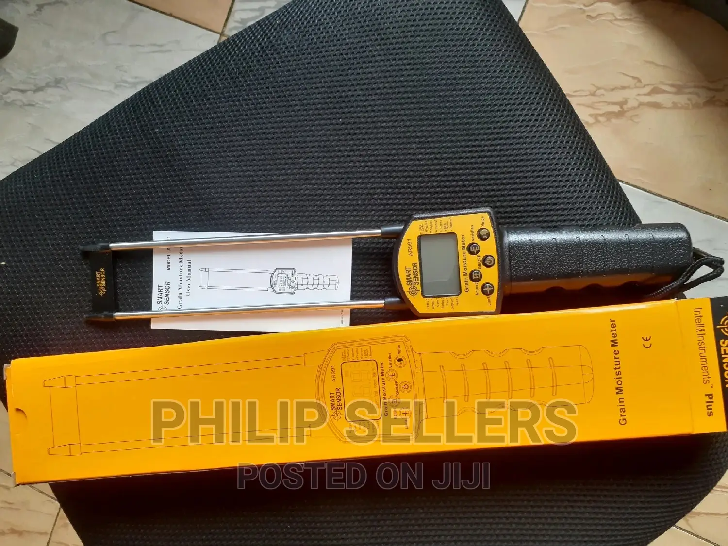 SMART SENSOR Handheld LCD Digital Grain Moisture Meter Hygro