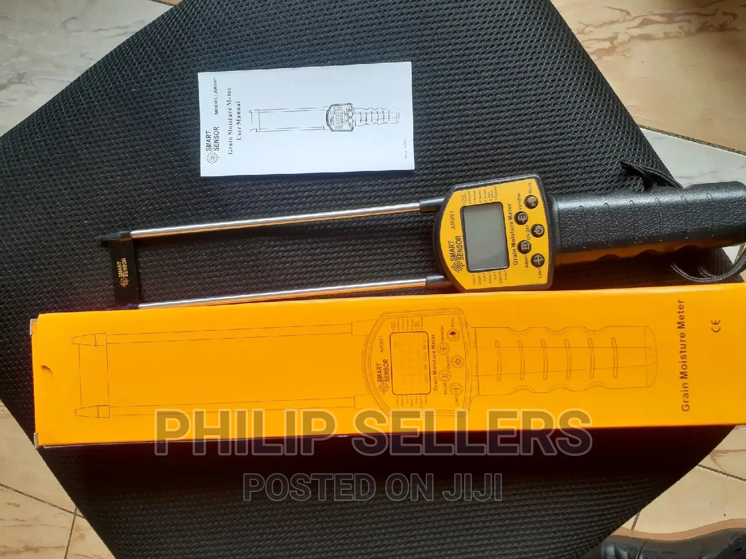 SMART SENSOR Handheld LCD Digital Grain Moisture Meter Hygro