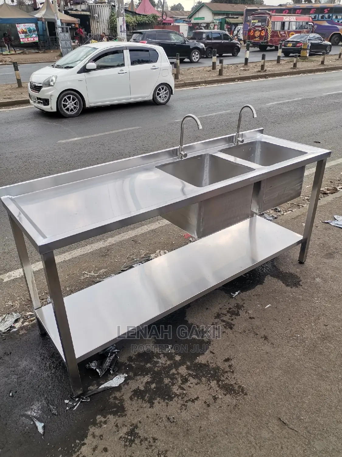 Commercial Double Sink