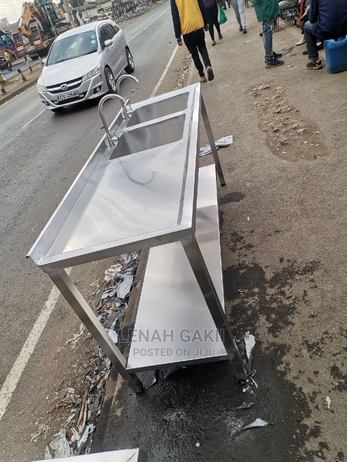 Commercial Double Sink