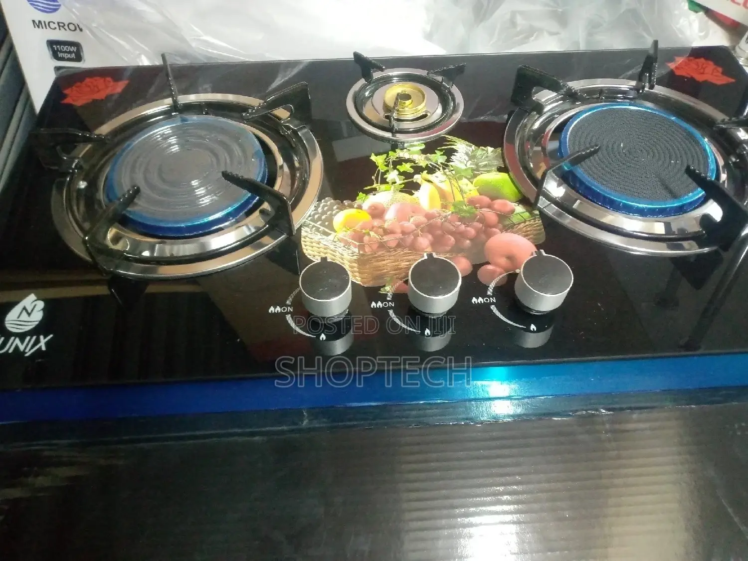 3 Burner Infrared Nunix