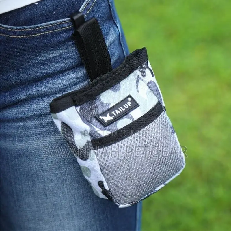 Outdoor Canvas Dog Treat Pouch
