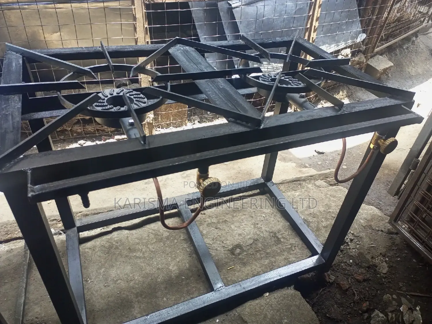 Gas Cooker 2 Burner Commercial
