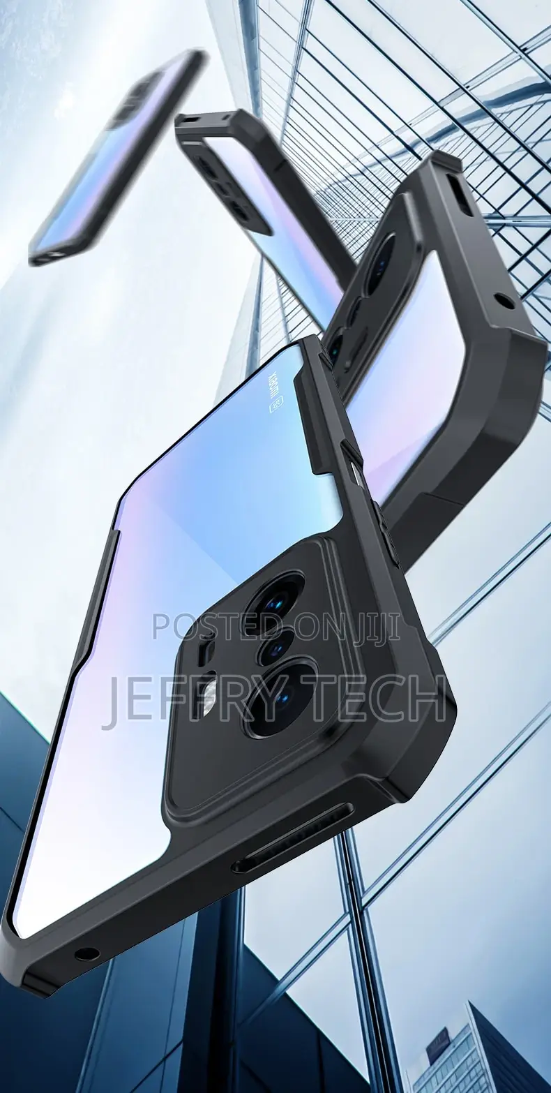 Shockproof Transparent Bumper Phone Cover for Xiaomi