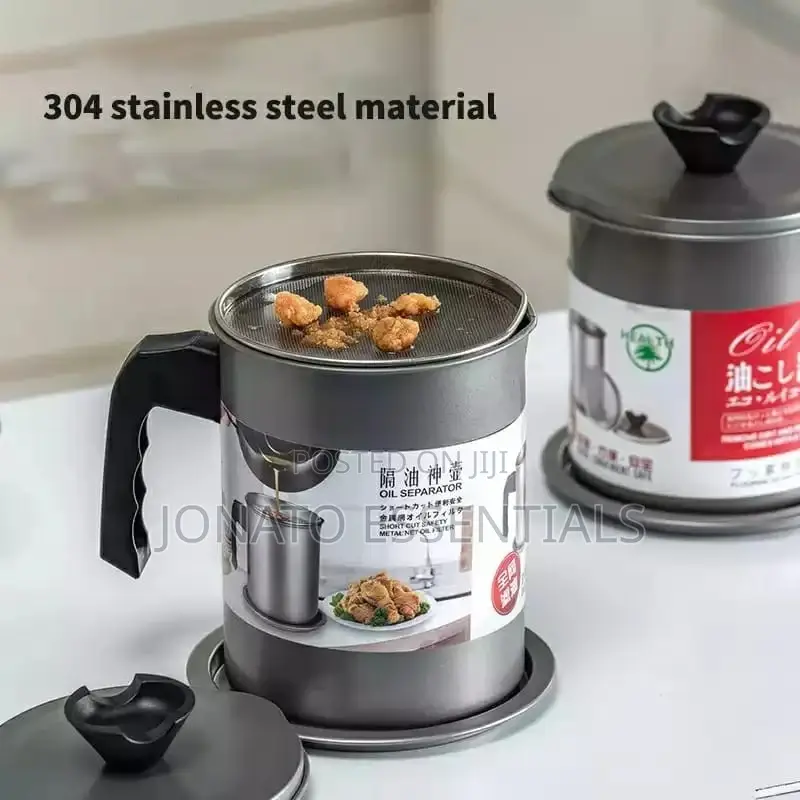 Used Cooking Oil Filter and Container