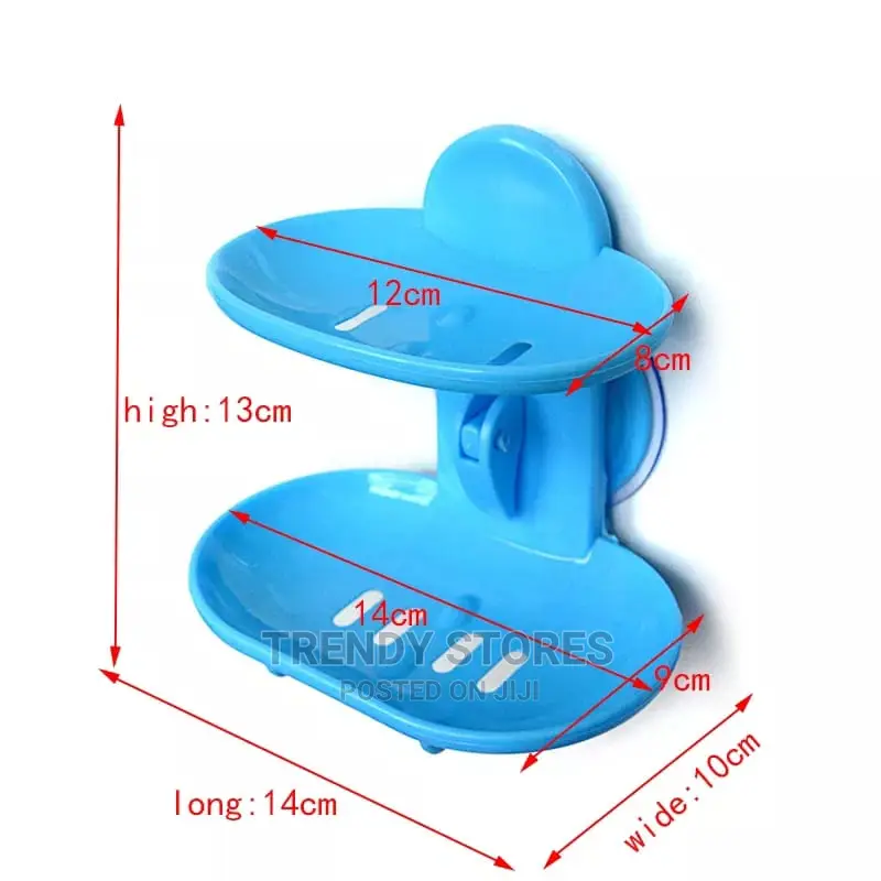 Suction Type Double Layer Soap Holder