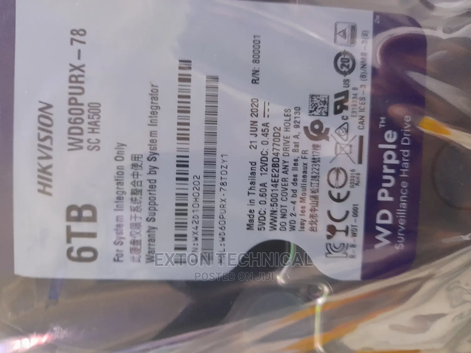 Best Wd Purple 6TB Harddrive