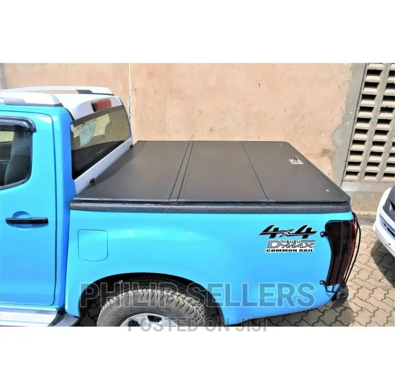 Aluminum Hard Tri Fold Tonneau Cover for Isuzu D-Max Double