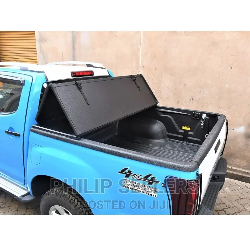 Aluminum Hard Tri Fold Tonneau Cover for Isuzu D-Max Double