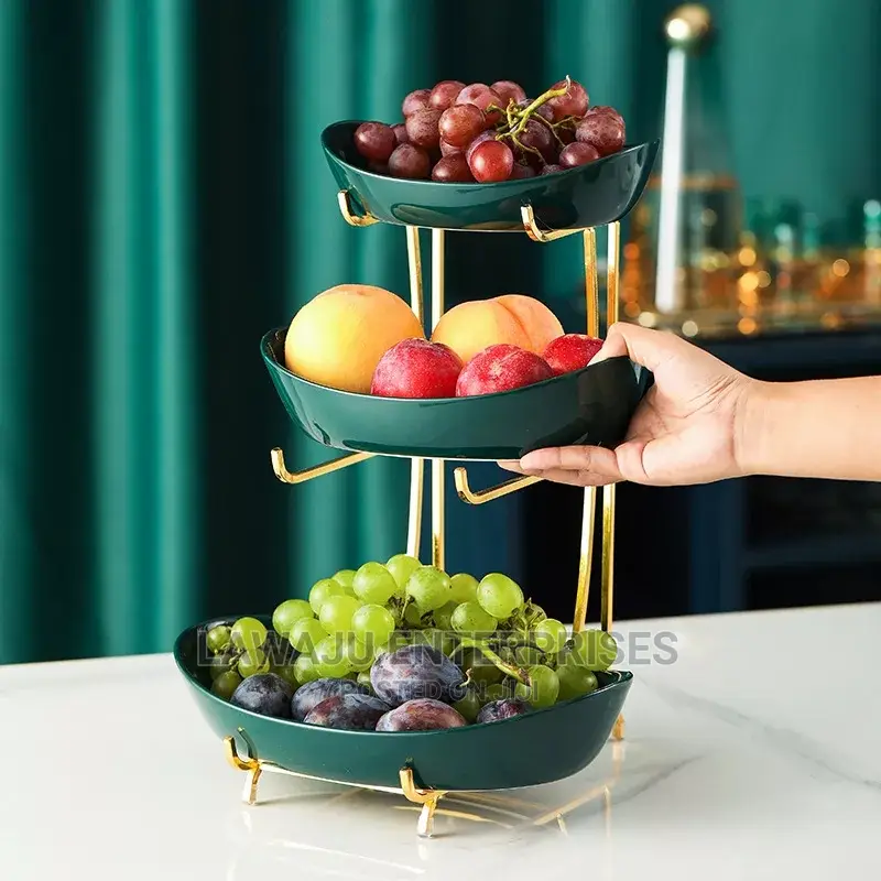 3 Tier Nordic Ceramic Fruit / Snack Stand