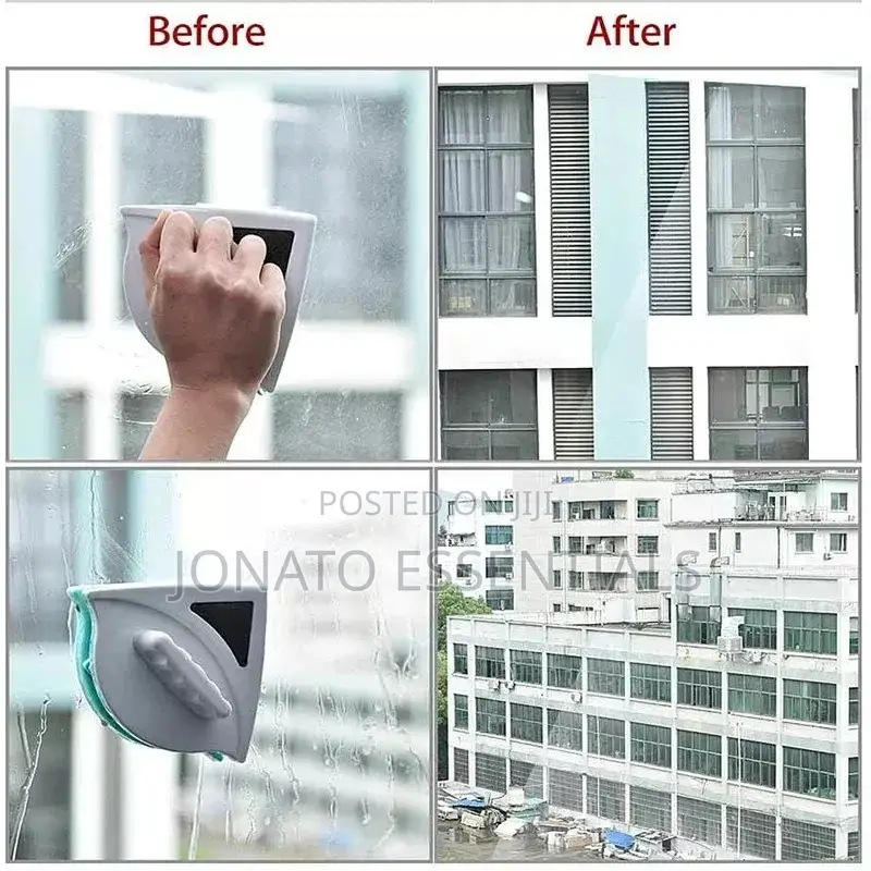 Double Sided Magnetic Window Cleaner for Home and Office