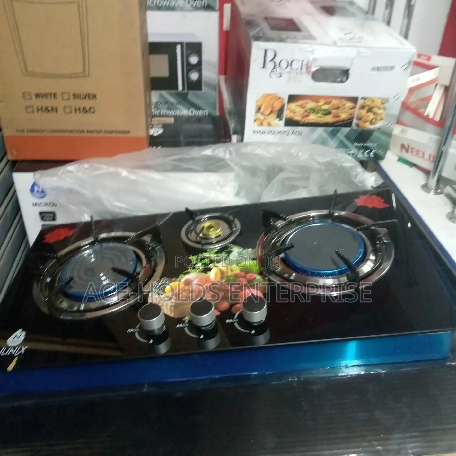 Nunix 3 Burner Table Top