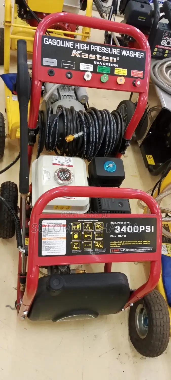Kasten 3400PSI Gasoline Pressure Washer