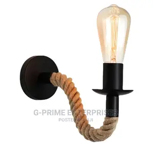 Wall Lamp /Rope Hemp Wall Light