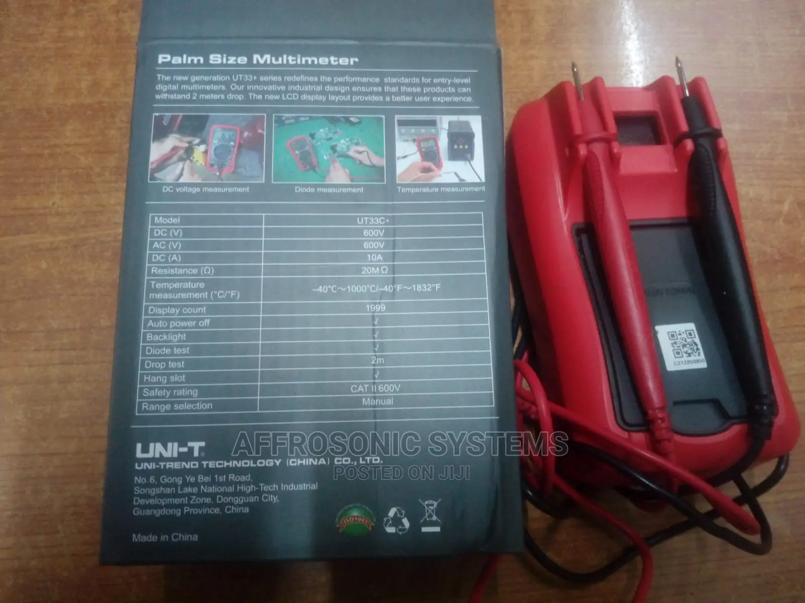 Digital Multimeter -Unit Palm Size