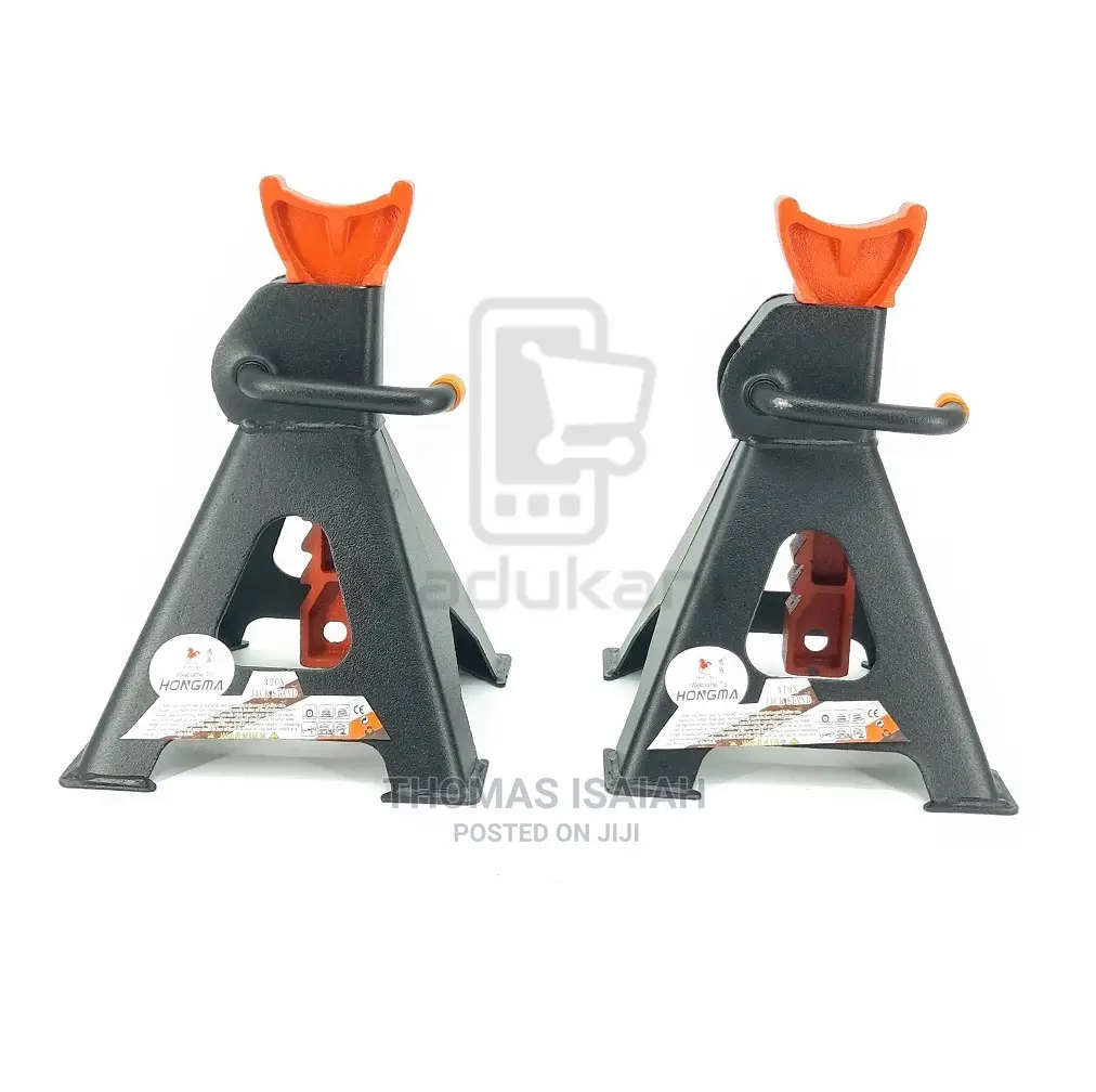2PCS 3T 6600lb Adjustable Jack Stand 260mm - 435mm