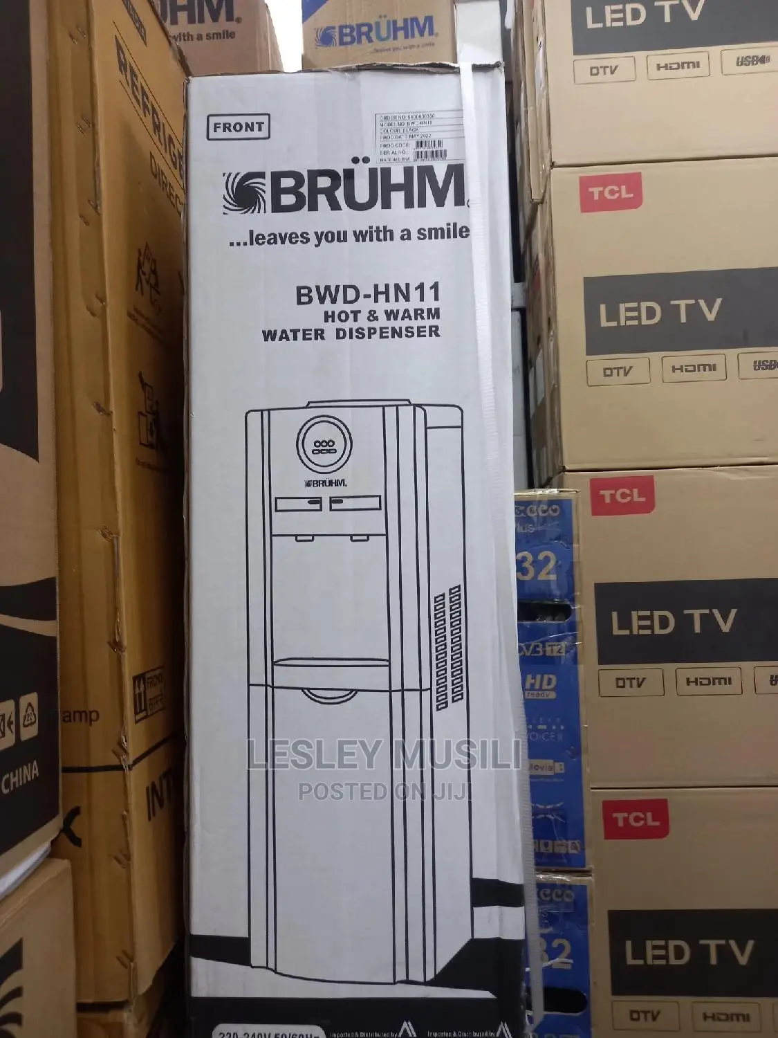 Bruhm Hot and Warm Water Dispenser