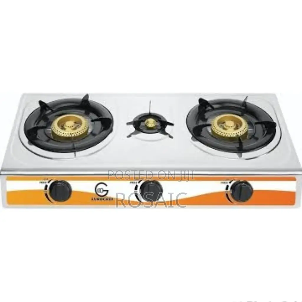 Eurochef 3 Burner Stainless Steel Cooker at 2200
