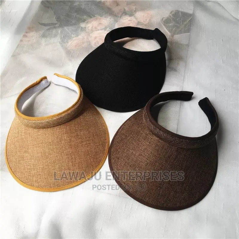 Sunscreen Top Less Cap Hat