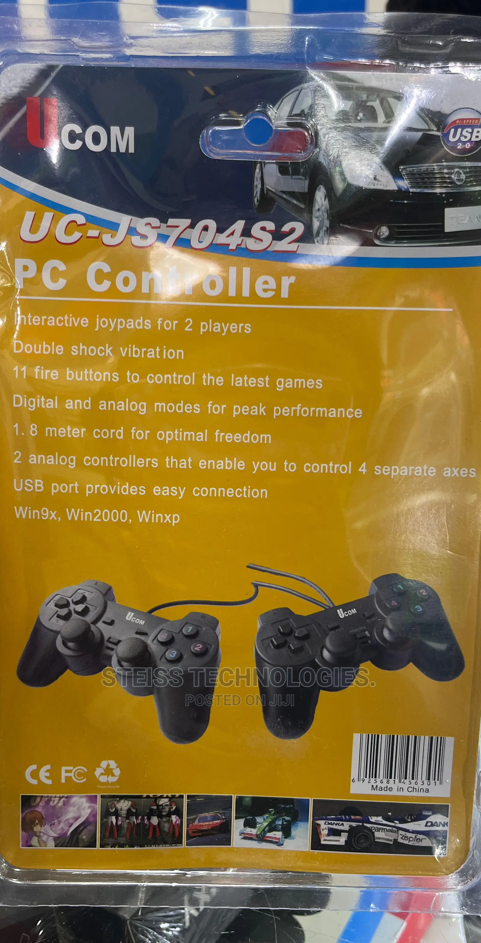 Ucom Pc Dual Gamepads