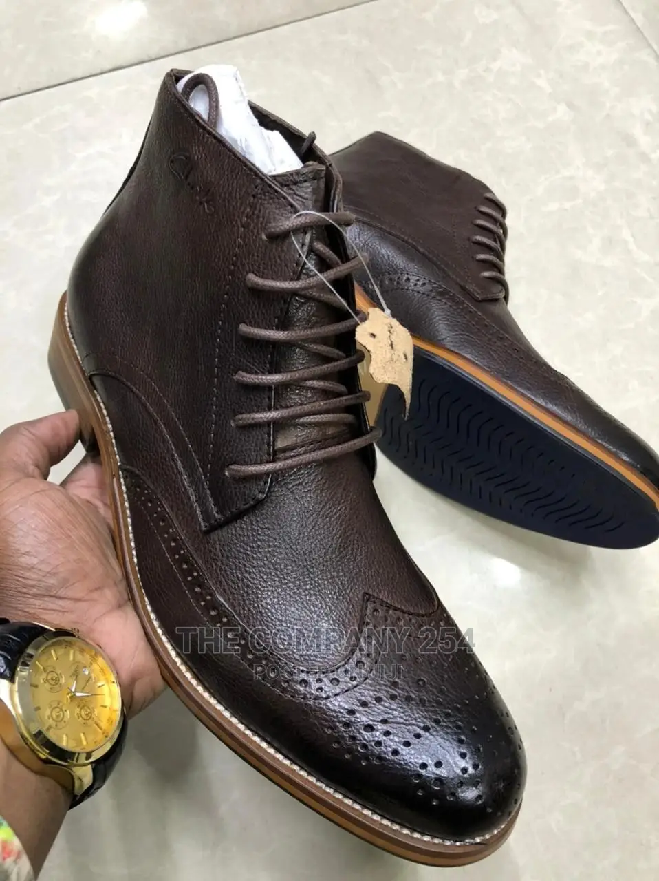 Clarks Leather Boots