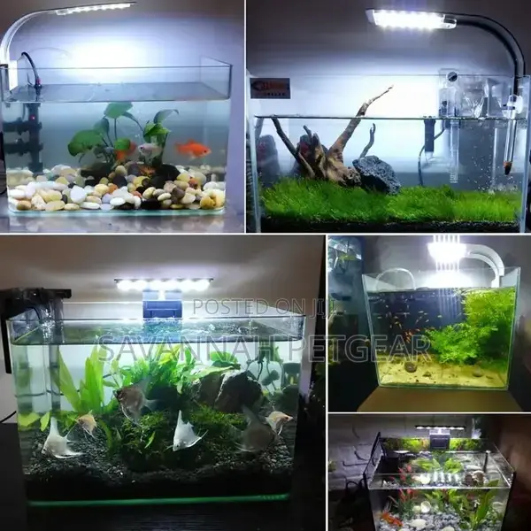 Clip on Blue White LED Aquarium Light 32cm