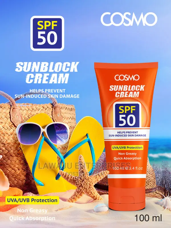 Cosmo Sunscreen SUNBLOCK CREAM SPF 50