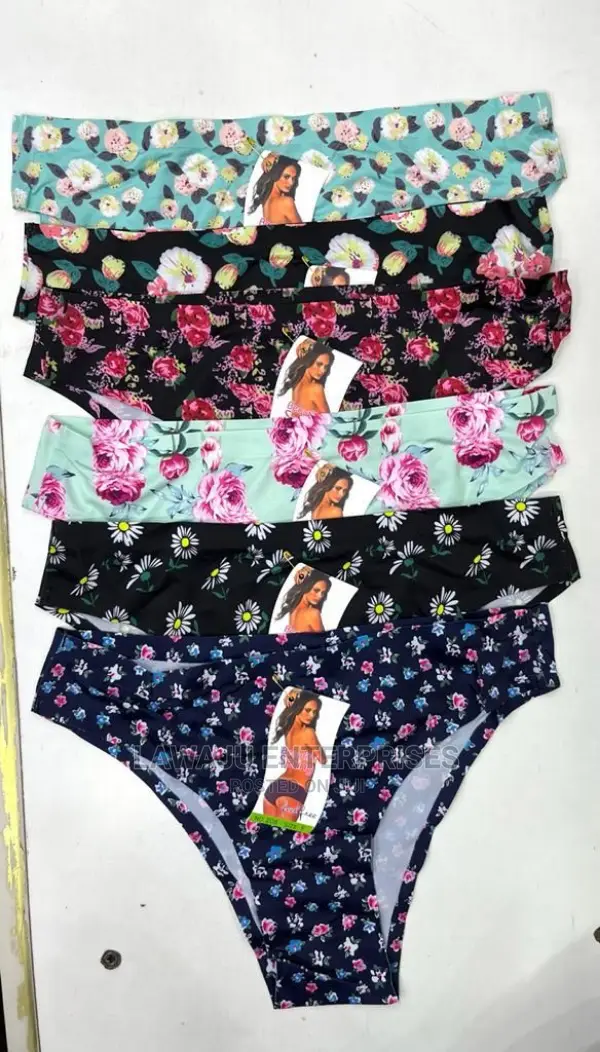 3pcs Floral Seamless Panties