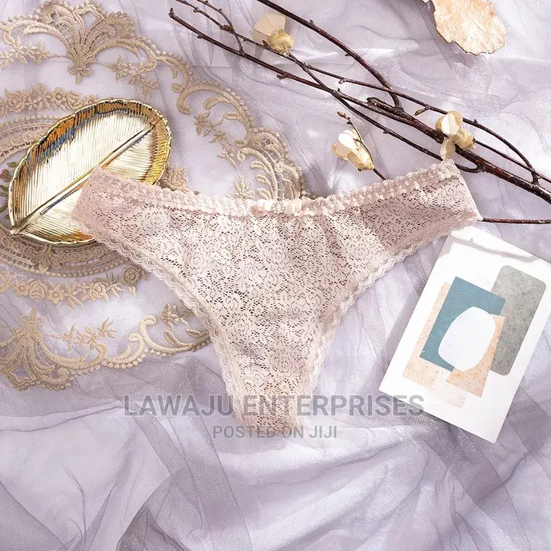 Breathable Soft Skin Friendly Lace Panties - (Set of 3)