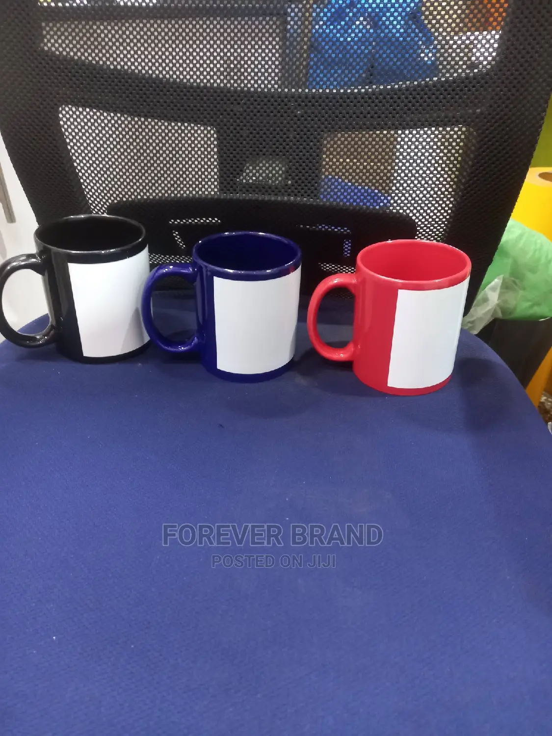 WHITE Patch Mug AVAILABLE