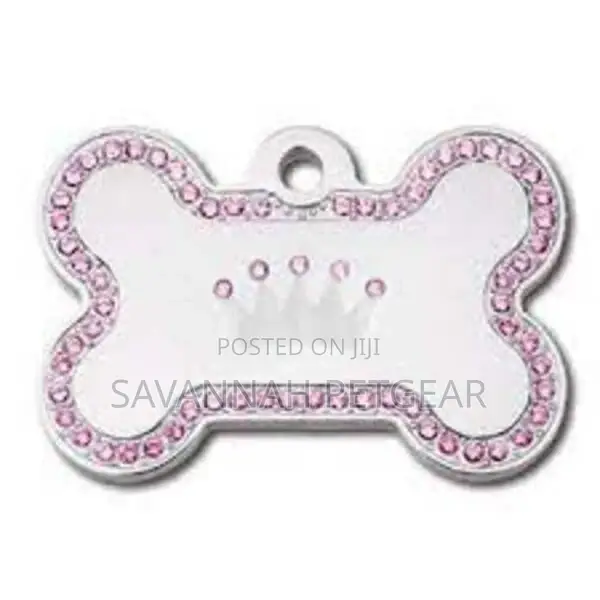 Personalised Crystal Luxury Pet ID Name Tag