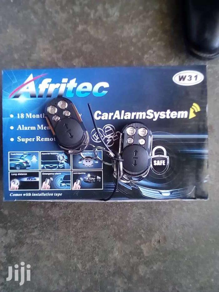 New Brand Afritec Car Alarm System With Cut-off, Free Installation.