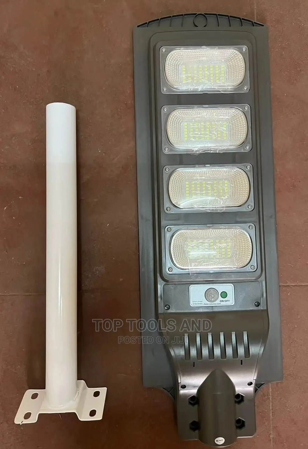 Solar Street Light 120w With a Pole Stand 50*500mm