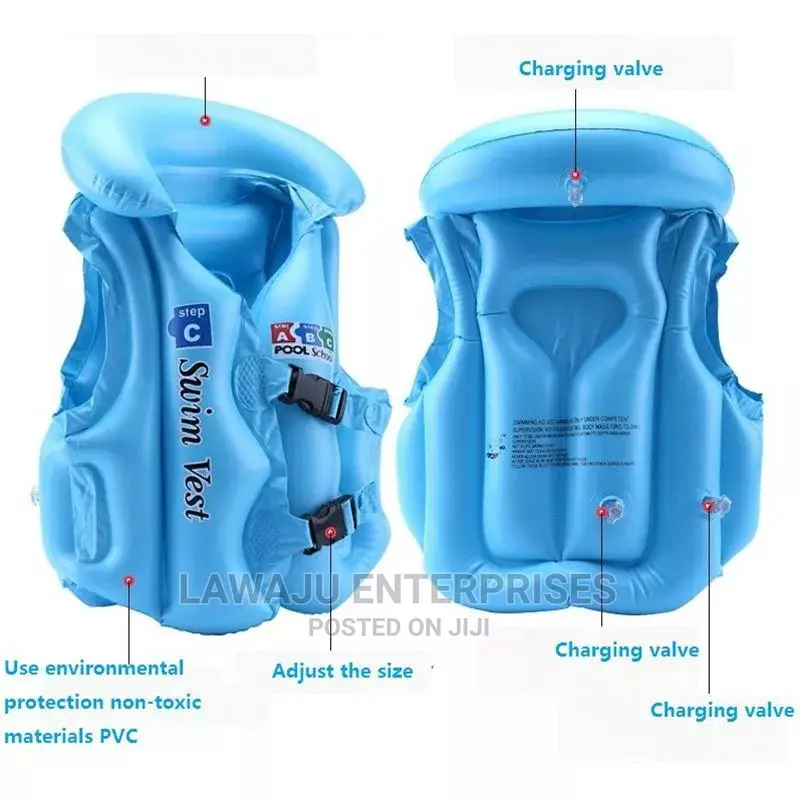 Swimming Vest Jacket For Kids- (S, M L)