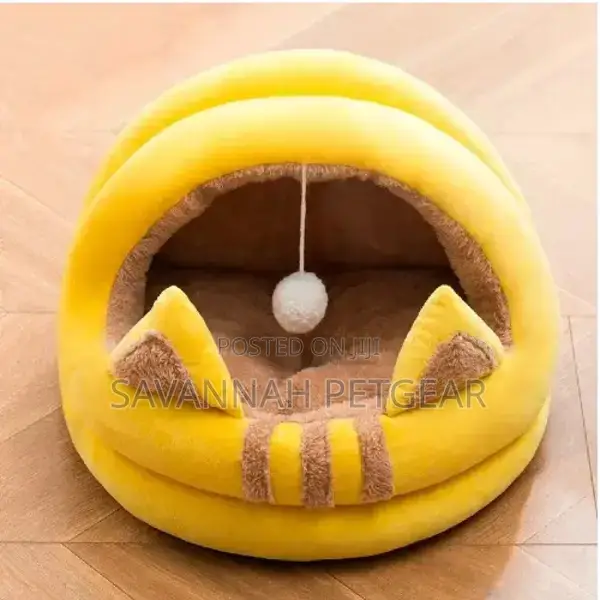 Remeow Snoozer Velvet Hooded Cat Bed