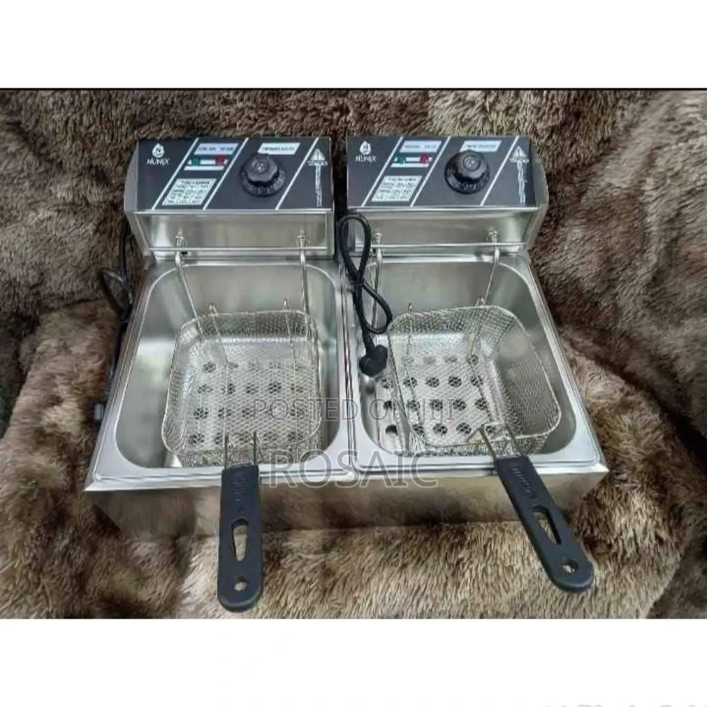 Nunix Double Fryer Capacity 12litres