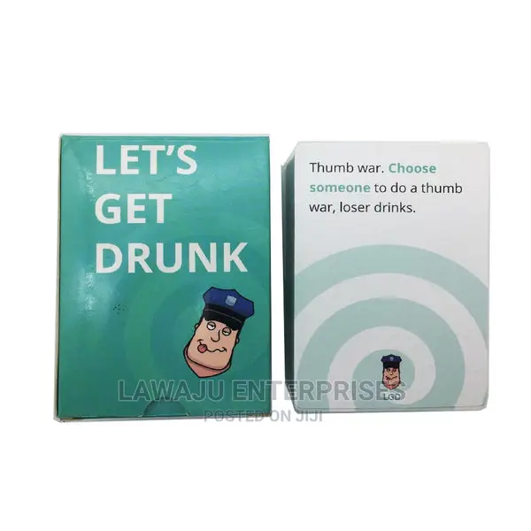 Let's Get Drunk Card Game