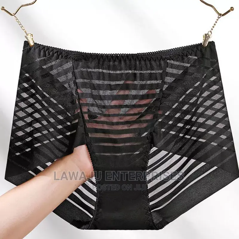 Ladies Highwaist Lace Panty - (Set of 3)