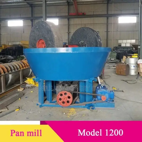 Double Rollers 1100 1500 Wet Pan Mill