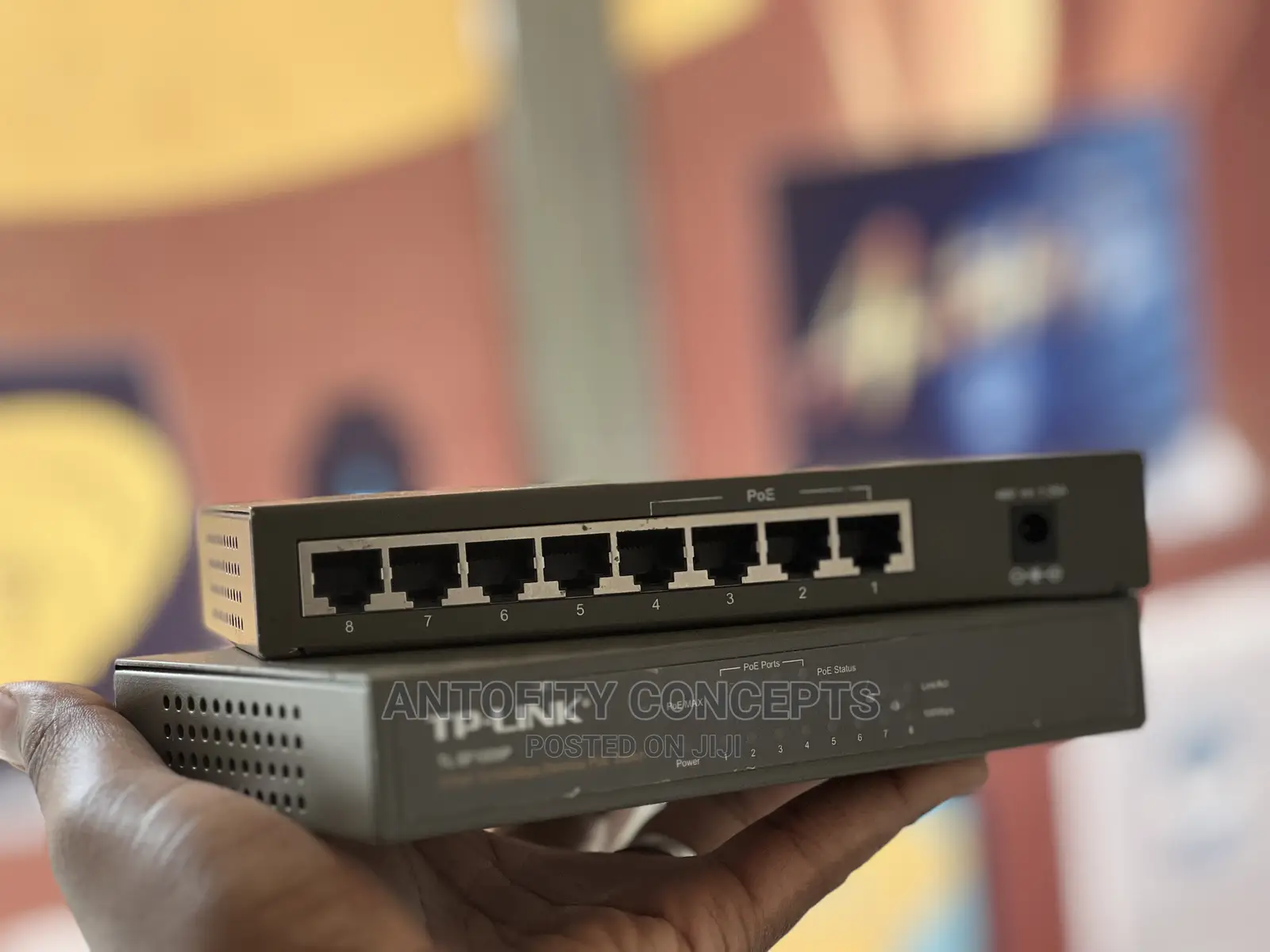 Tp-Link 8port (Half) POE Switch